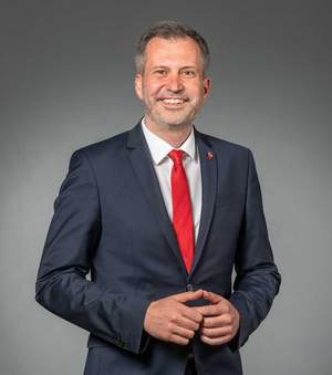 Tobias Schick - Oberbürgermeister der Stadt Cottbus/Chóśebuz